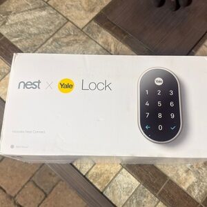 Brand New Nest x Yale Smart Lock in Satin Nickel